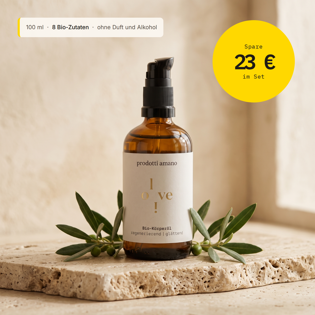 Bio-Körperöl OliveLove!