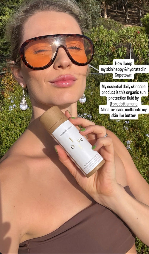sonnensegel bio Bio-Sonnenschutz OliveLove! LSF 30 – Prodotti Amano