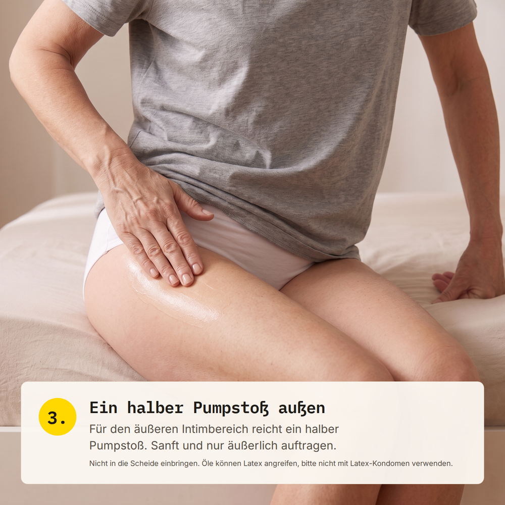 Bio-Körperöl OliveLove Schritt 3