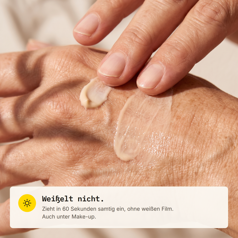 Bio-Sonnenschutz OliveLove Kein Weißeln